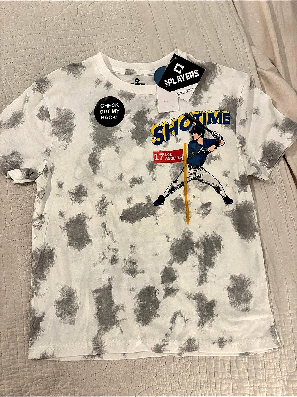 MLB Players Shohei Ohtani Los Angeles Dodgers Sho Time Baseball Graphic Tee Size